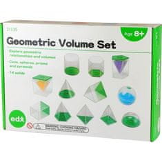 EDX Education  8cm Geometric Volume Set (14)