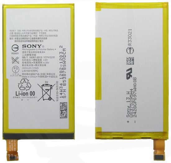 SONY 1282-1203 Batéria 2 600 mAh bez NFC Li-Polymer (Bulk) 2435867