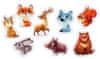 14798 Lesné zvieratká náučné puzzle 8 zvieratiek - 16 dielikov