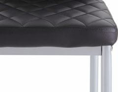 Danish Style Jedálenská stolička Barat (Súprava 2 ks), čierna