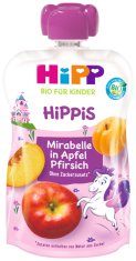 HiPP BIO Hippis Jablko-Broskyňa-Mirabelka 6 x 100g