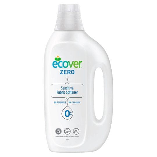 Ecover ZERO Sensitive aviváž pre alergikov 1,5l, 50pd