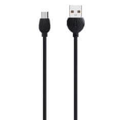 MG AWEI CL-61 USB / Micro USB kábel 2.5A 1m, čierny