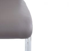 Danish Style Jedálenská stolička Aber (Súprava 2 ks), sivá