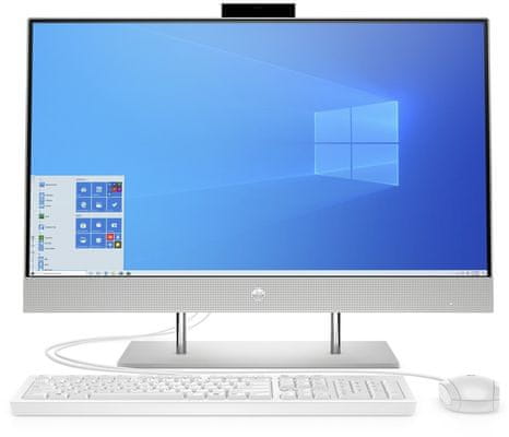 Domáci, kancelársky počítač All-in-One HP 27-dp0000nc AiO (25L49EA) klávesnica monitor myš počítač v jednom