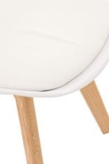 BHM Germany Jedálenská stolička Lina (SET 4 ks), biela
