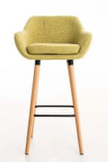 BHM Germany Barová stolička Grane (SET 2 ks), svetlo zelená