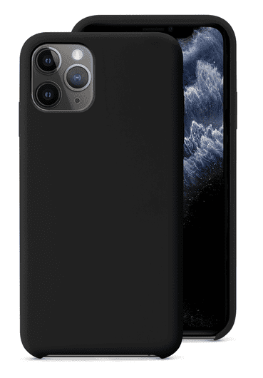 EPICO Silicone Case iPhone 12 Pro Max (6,7") - čierny 50210101300001