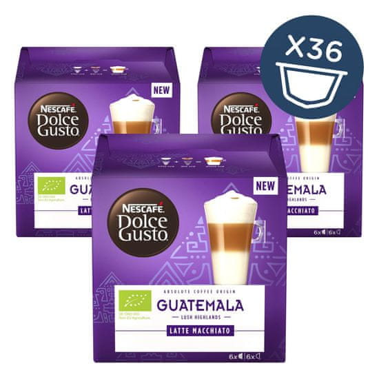 NESCAFÉ Dolce Gusto® kávové kapsuly Guatemala Latte Macchiato 3 balenia