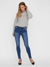 Vero Moda Dámske džínsy VMTANYA Skinny Fit 10222531 Medium Blue Denim (Veľkosť XL/30)