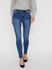 Vero Moda Dámske džínsy VMTANYA Skinny Fit 10222531 Medium Blue Denim (Veľkosť XL/30)