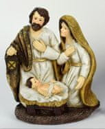 DUE ESSE Vianočné scéna z Betlehemu 15 cm, Polyresin, typ 2