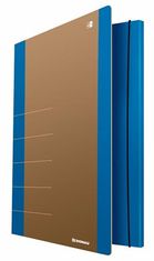 Donau Dosky s gumičkou "Life", neónovo modrá, kartón, A4, 2060001 FSC-10