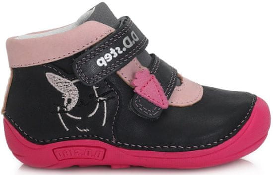 D-D-step dievčenská barefoot obuv 018-599A