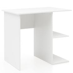 Bruxxi Počítačový stôl Eris, 82 cm, biela