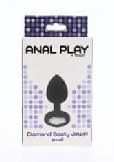 Toyjoy Anal Play Diamond Booty Jewel small black