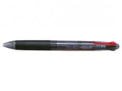 Pilot Guľôčkové pero "Feed GP4", čierna, stláčací mechanizmus, 4 farby, 0,25 mm, BPKG-35RM-BT-BG