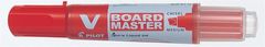 Pilot Popisovač na bielu tabuľu "V-Board Master", červená, 2,2 mm, klinový hrot