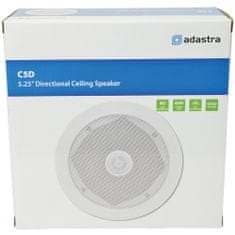 Adastra C6D, 2-pásmový podhľadový 6.5 & quot; reproduktor, 50W, biely