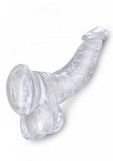 Pipedream Pipedream King Cock Clear 7,5" Cock with Balls dildo