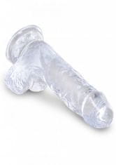Pipedream Pipedream King Cock Clear 5" Cock with Balls dildo