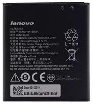 Lenovo BL233 Originálna Batéria 1700mAh Li-Pol (Bulk) 2438485