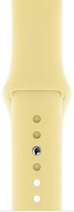 4wrist Silikónový remienok na Apple Watch – Žltá 42/44/45/49 mm – S/M