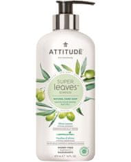 Attitude Super leaves Prírodné mydlo na ruky s detoxikačným účinkom - olivové listy, 473 ml
