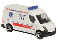 auto hasiči, ambulancie alebo polícia