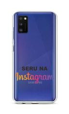 TopQ Kryt Samsung A41 silikón Instagram 51408