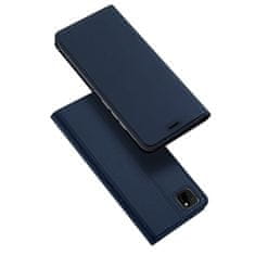 Dux Ducis Skin Pro knižkové kožené puzdro na Huawei Y5p, modré
