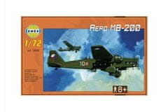 SMĚR Model Aero MB-200 1:72 22,3x31,2cm v krabici 35x22x5cm Cena za 1ks