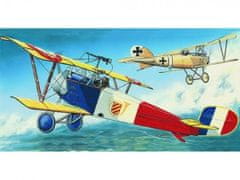 SMĚR Model Nieuport 11/16 Bebe 12,9x16,2cm v krabici 31x13,5x3,5cm Cena za 1ks