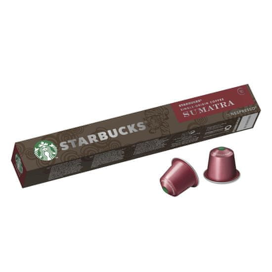 Starbucks by Nespresso Sumatra - kávové kapsule - 10 kapsúl v balení