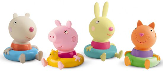 TM Toys Peppa Pig Figúrky do kúpeľa, 2 ks