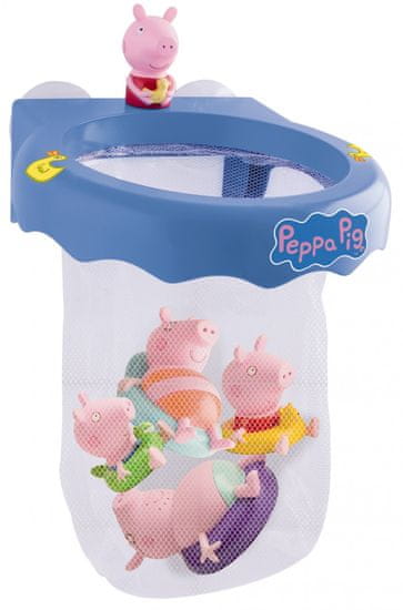 TM Toys Peppa Pig Sada do kúpeľa so sieťkou, 2 ks
