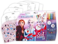 ToyCompany Kreativní a zábavní sada Frozen 2 Ľadové kráľovstvo 5v1