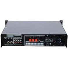 Omnitronic MPZ-500.6, 100V 6-zónový mixážny zosilňovač, 500W