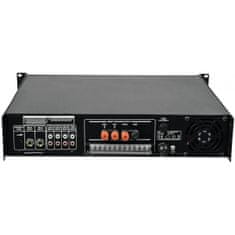 Omnitronic MPZ-500.6, 100V 6-zónový mixážny zosilňovač, 500W