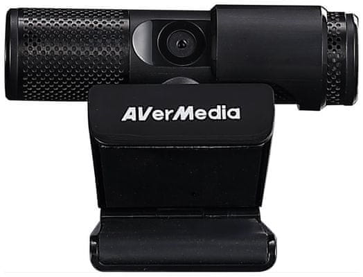 Webová kamera AVerMedia Live Streamer 313 (40AAPW313ASF) mikrofón rozlíšenie HD uhol 90°