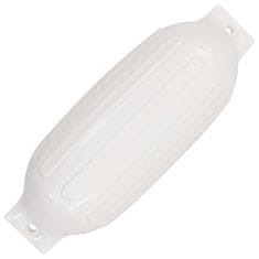 Vidaxl Lodný nárazník 2 ks biely 69x21,5 cm PVC