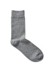 Jack&Jones 5 PACK - pánske ponožky JACJENS 12113085 Dark Grey Melange