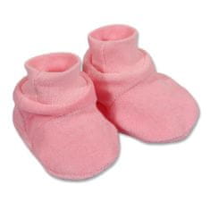NEW BABY Detské papučky ružové - 62 (3-6m)