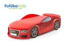 Futuka Kids Postieľka auto UNO F-Audi, "Standart", Spojler