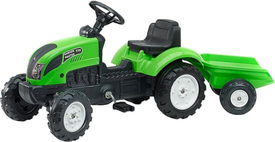 Falk Traktor Garden Master s prívesom zelený