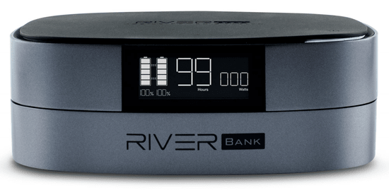 EcoFlow RIVER Bank 25 600 mAh Quick Charge 3.0 PD (bezdrôtový nabíjač) 1ECO1000