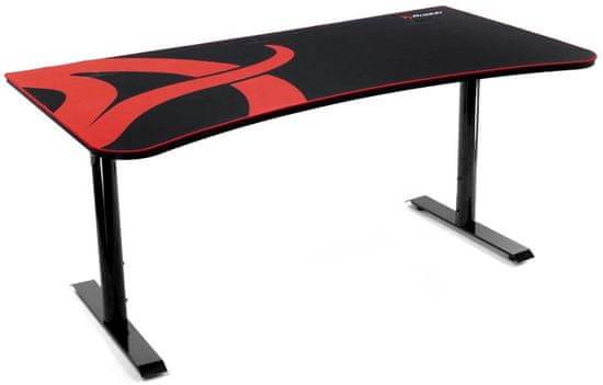 Arozzi Arena Gaming Desk, čierna s logom (ARENA-BLACK)