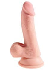 Pipedream Pipedream King Cock 6,5" Triple Density Cock With Balls flesh