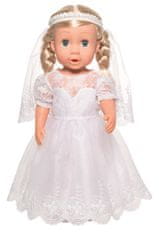 Heless Šaty svadobné pre bábiku Nevestu 35-45 cm