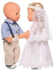Heless Oblek pre ženícha pre bábiku 35-45 cm